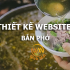 Thiết kế website Bán phở