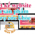 Thiết kế website Bán sản phẩm hỗ trợ sức khỏe