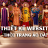 Thiết kế website Áo dài