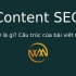 Content SEO là gì? Cấu trúc của bài viết Content SEO