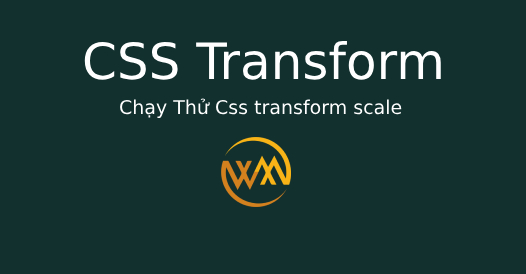 Chạy Thử Css transform scale