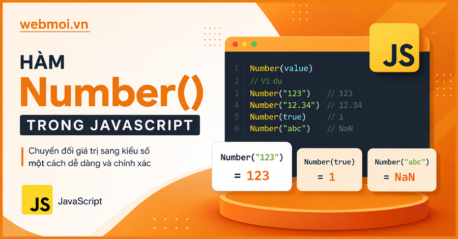 Hàm Number() trong JavaScript