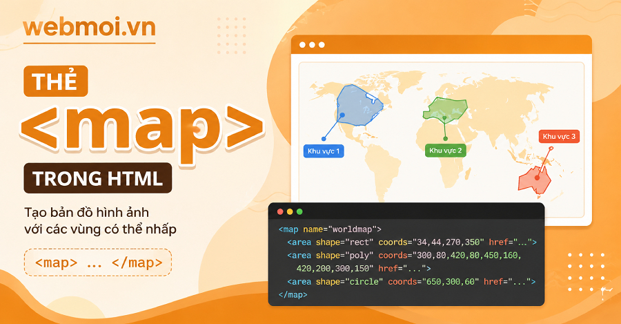 Thẻ map trong HTML